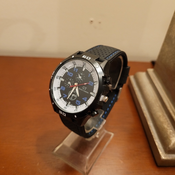 Brand New White & Blue GT Grand Touring Men's Watch - Picture 2 of 3